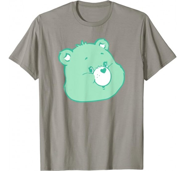 Care Bears Bashful Vintage Wish Bear Big Face T- Shirt